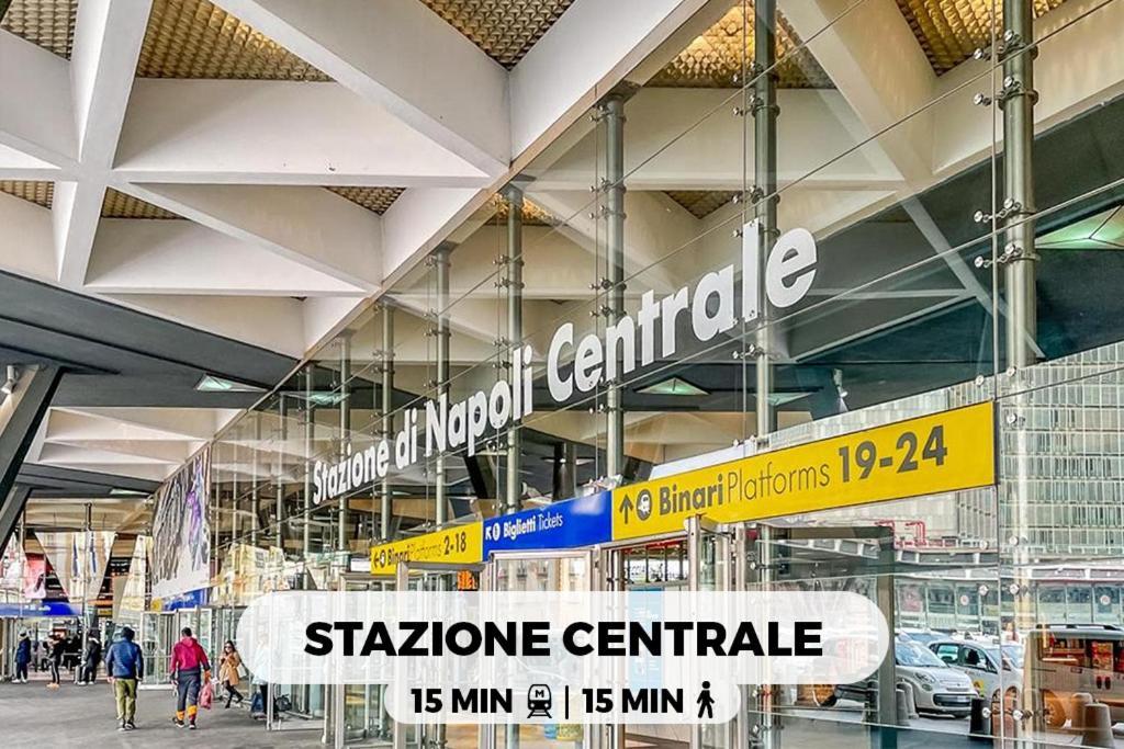Metro Stazione-Duomo 500M -Appartamento Centrale Ed Elegante Νάπολη Εξωτερικό φωτογραφία